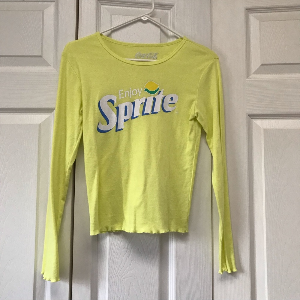 Y2K Sprite print long sleeve